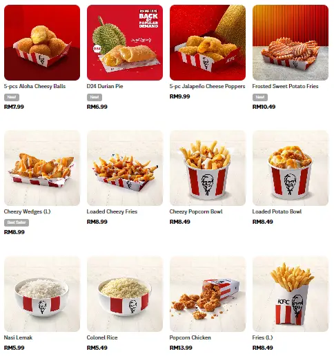 Harga Menu KFC Add on Sides 1 Harga Menu KFC Add on Sides