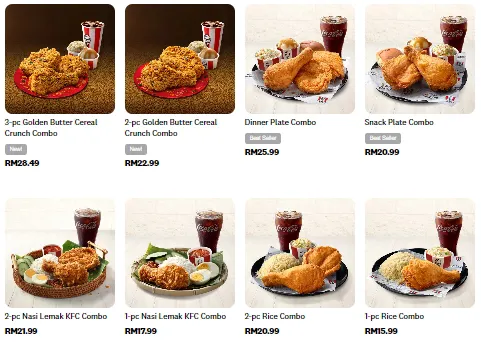 Harga Menu KFC Chicken 1 Harga Menu KFC Chicken