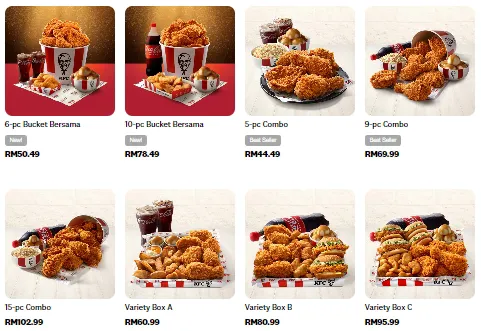 Harga Menu KFC Family Buckets Harga Menu KFC Family Buckets