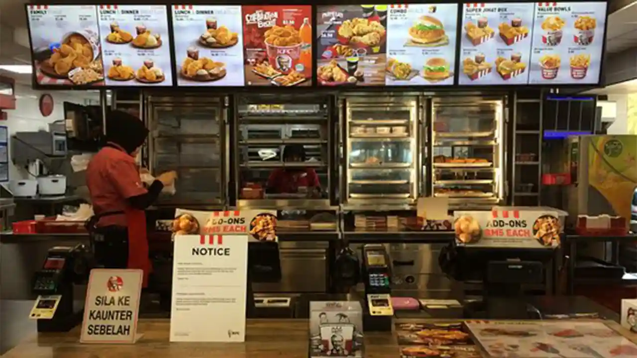 Harga Menu KFC dan Gambar di Malaysia