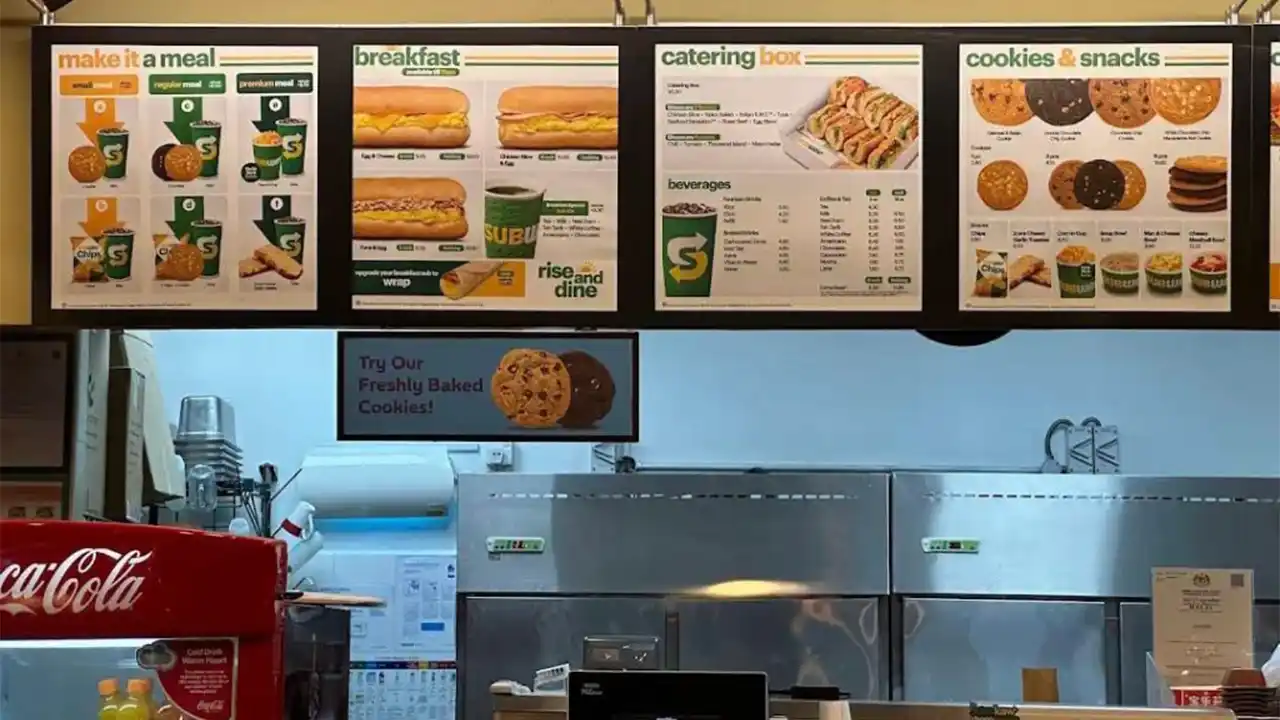 Subway Malaysia Menu Price Terkini